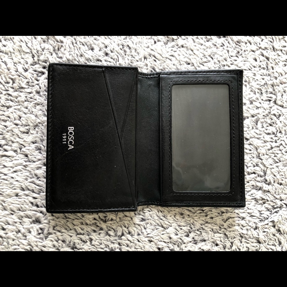 Bosca Leather Card Case